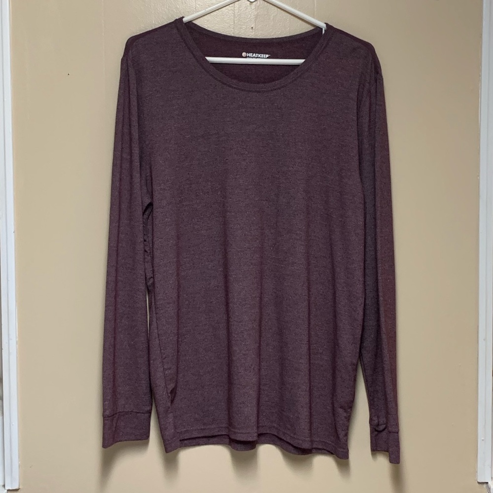 Heat keep long sleeve shirt